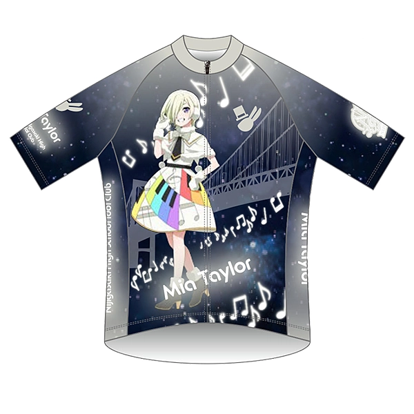 ラブライブ！虹ヶ咲学園スクールアイドル同好会 サイクルジャージ ミア・テイラー Colorful Dreams! Colorful Smiles!