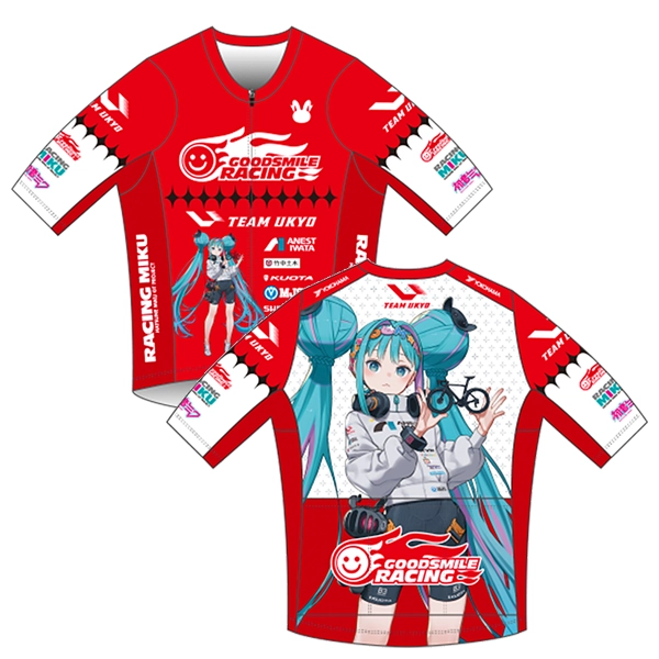サイクルジャージ レーシングミク 2026 TEAM UKYO応援Ver.