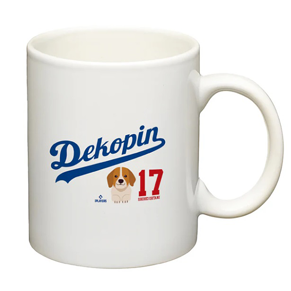 大谷翔平 デコピン SHOHEI OHTANI  「Dekopin Logo」マグカップ