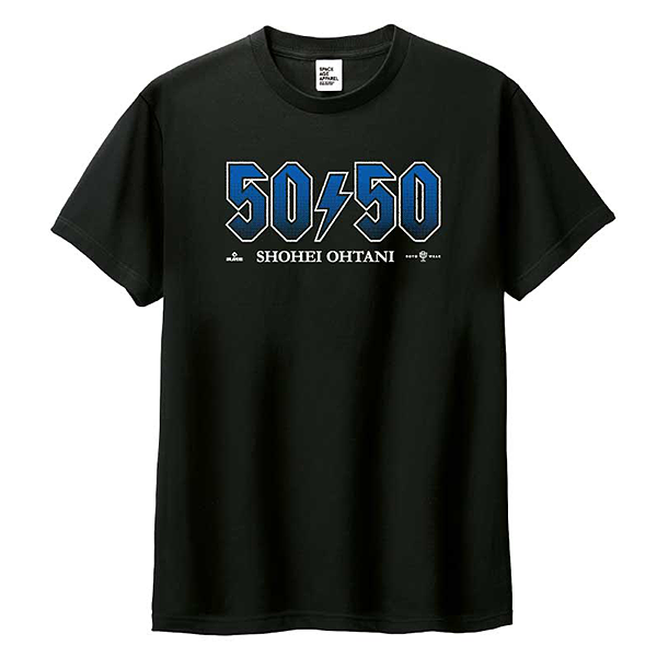 大谷翔平 RotoWear SHOHEI OHTANI 「50-50 Rock Star」 Tシャツ