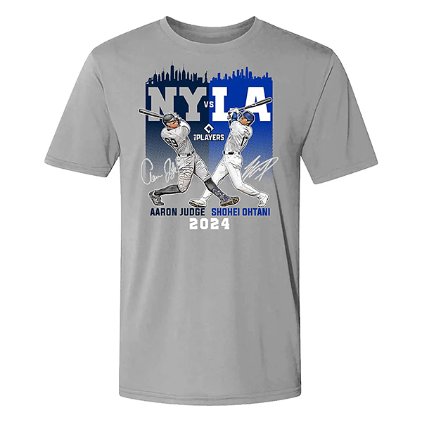 大谷翔平 OHTANI JUDGE NY vs LA WORLD SERIES 2024 LIMITED EDITION Tシャツ