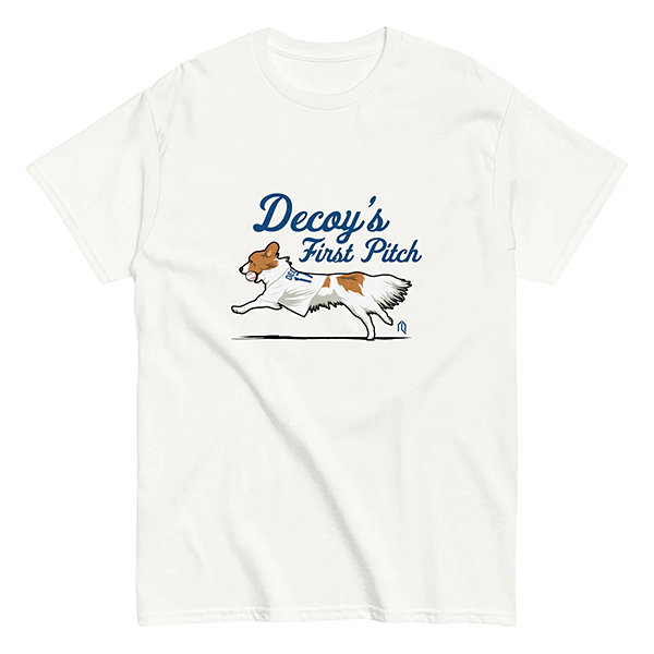 Decoy's First Pitch Tシャツ ホワイト