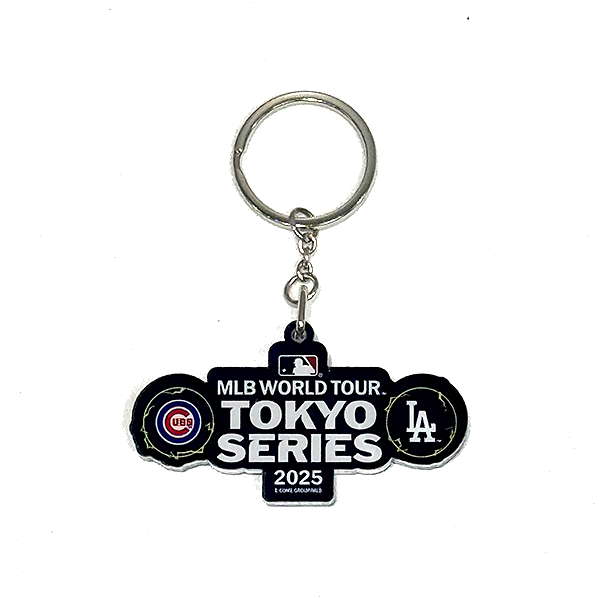 MLB WORLD TOUR TOKYO SERIES 2025 キーホルダー ロサンゼルス・ドジャースvsシカゴ・カブス