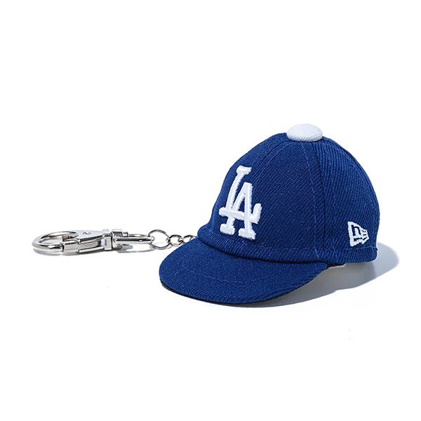 NEW ERA キャップキーホルダー ロサンゼルス・ドジャース チームカラー