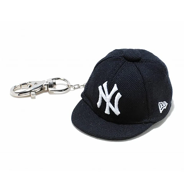 NEW ERA キャップキーホルダー ニューヨーク・ヤンキース チームカラー