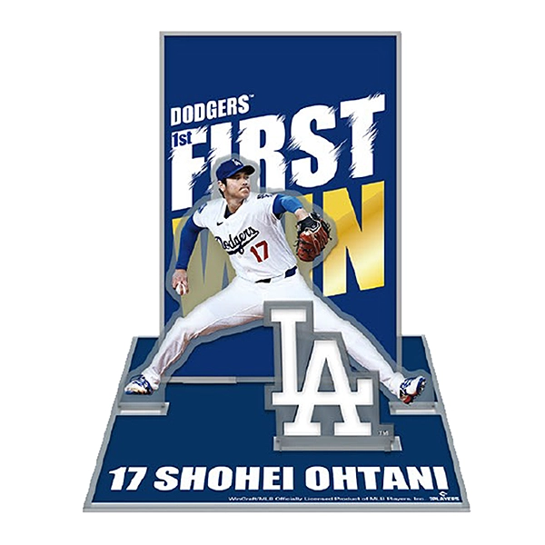 Wincraft 大谷翔平 ロサンゼルス・ドジャース 初勝利記念 アクリルスタンド