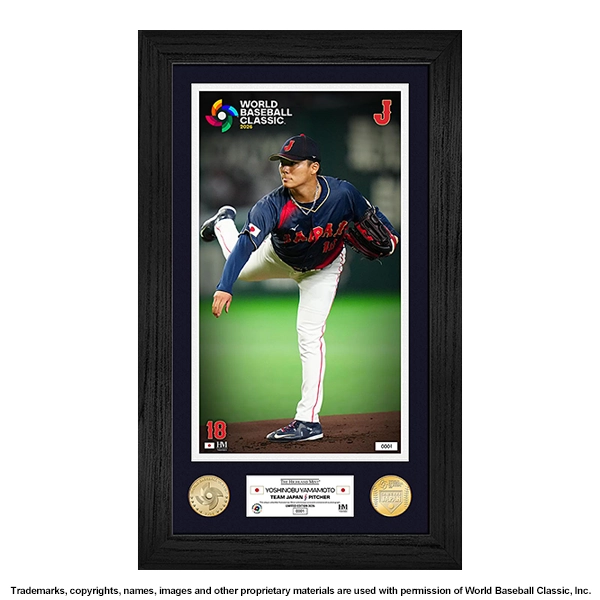 2026 World Baseball Classic 山本由伸 ダブルコインフォトミント