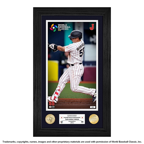 2026 World Baseball Classic 村上宗隆 ダブルコインフォトミント
