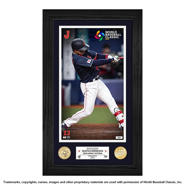 2026 World Baseball Classic 森下翔太 ダブルコインフォトミント