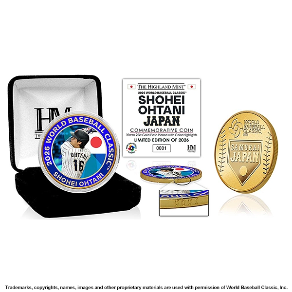 2026 World Baseball Classic 大谷翔平 ゴールドコイン