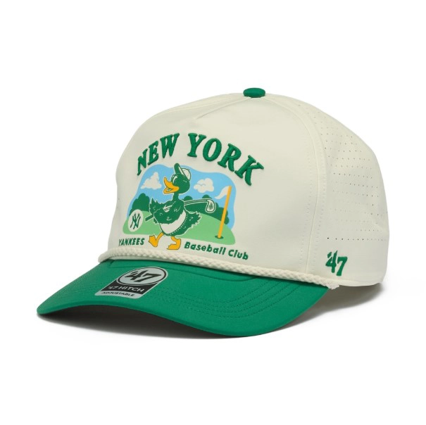 47 キャップ ヒッチ エレベーテッド・グリーンズ ニューヨーク・ヤンキース (7A-HITBRPR-B-ELETH17YEI-F9)