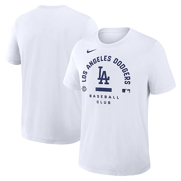 MLB ロサンゼルス・ドジャース NIKE オーセンティック アーリーワークTシャツ ホワイト