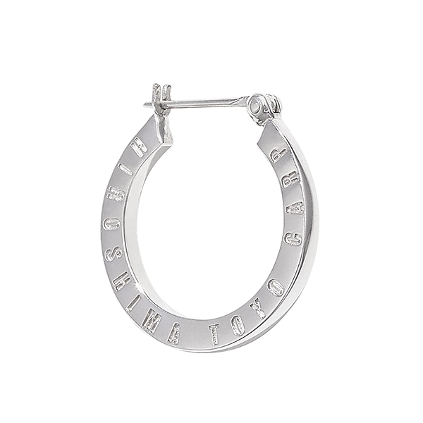 広島東洋カープ SV925 フープピアス