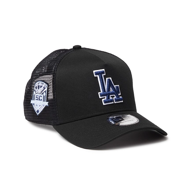 NEW ERA 9FORTY サイドパッチ ロサンゼルス・ドジャース ブラック