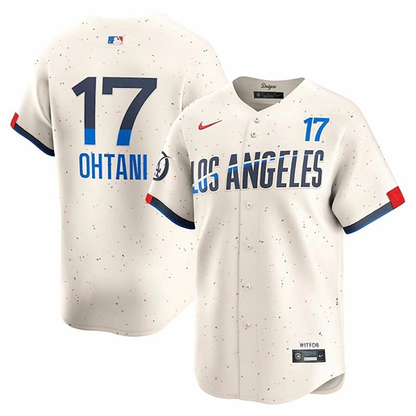 NIKE ドジャース 大谷翔平 ユニフォーム リミテッドジャージ シティコネクト クリーム