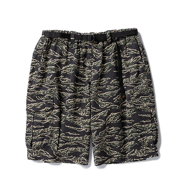 narifuri×ROKX　サイクルカーゴショーツ BK CAMO