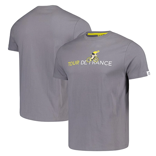 ツール・ド・フランス 2025 オフィシャル デザインTシャツ GREY BIKE