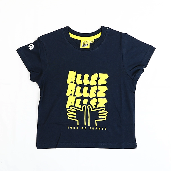 ツール・ド・フランス 2025 オフィシャル キッズロゴTシャツ ALLEZ