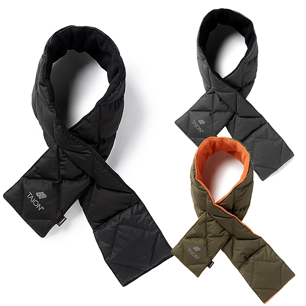 narifuri × TAION リバーシブルダウンキルトマフラー