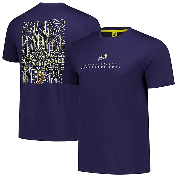ツール・ド・フランス 2026 オフィシャル Ｔシャツ サグラダ・ファミリア