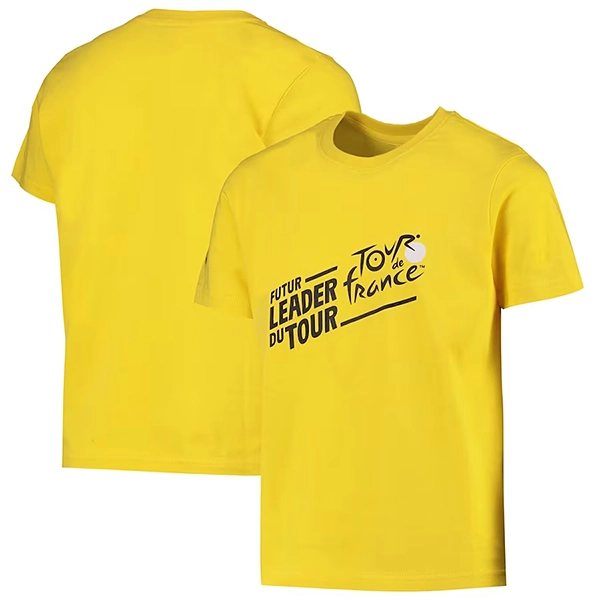 ツール・ド・フランス オフィシャル キッズロゴTシャツ イエロー