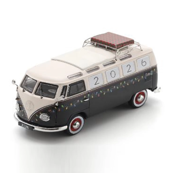 1/43スケール Schuco（シュコー）1960 VW T1 Bus "Christmas Edition 2026"