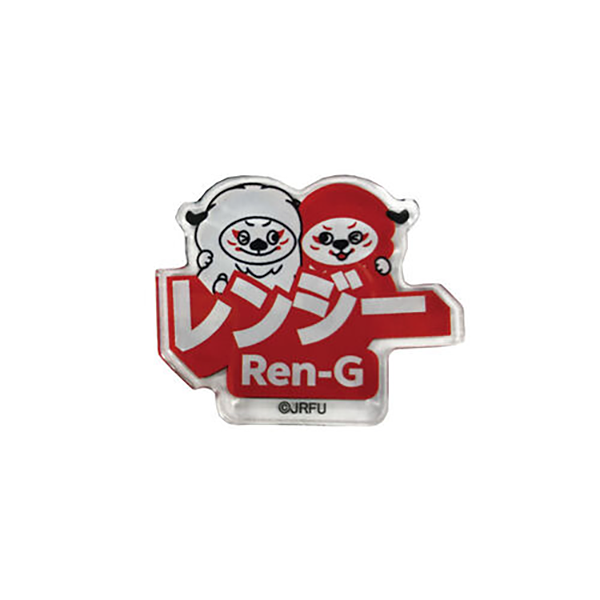 ラグビー日本代表 Ren-G アクリルマグネット(バッジ型)