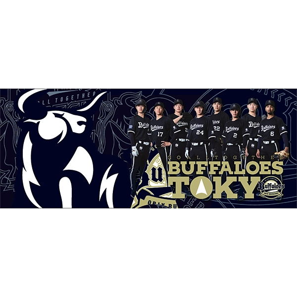 Buffaloes フォトフェイスタオル/東京開催限定/選手集合