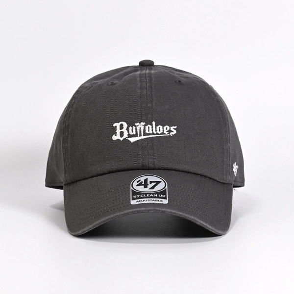 Buffaloes×47CleanUp ミニスクリプト チャコールグレー×WH