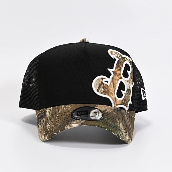 Buffaloes×NEW ERA940 メッシュ/バタリオン/Bロゴ/ツリーカモ/ブラック