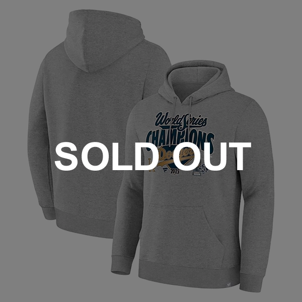 Fanatics 2025 ロサンゼルス・ドジャース ワールドシリーズ 優勝 ロッカールーム フーディー