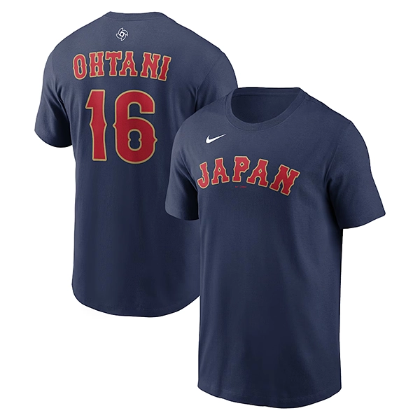 # 16 大谷 翔平 日本代表 NIKE World Baseball Classic 2026 ネームアンドナンバー 背番号Tシャツ
