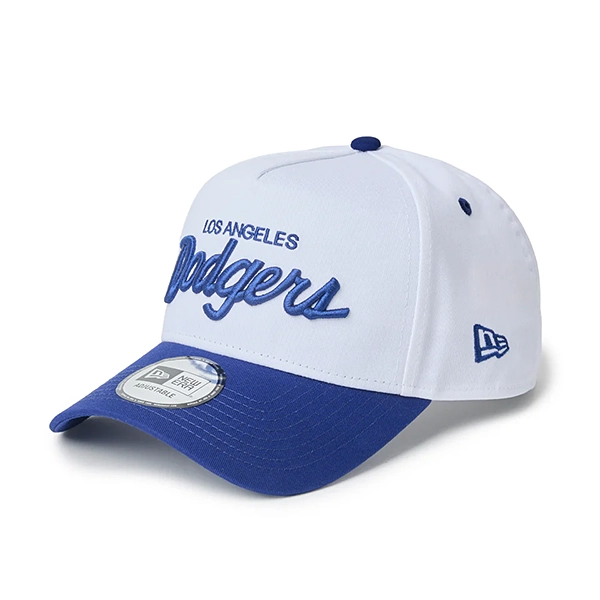 NEW ERA 9FORTY A-Frame MLB 2-Tone ロサンゼルス・ドジャース ホワイト/ダークロイヤル