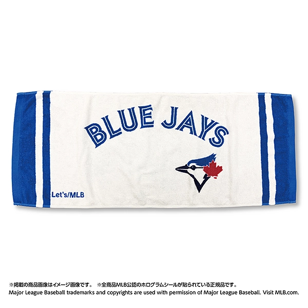MLB 2026 トロント・ブルージェイズ フェイスタオル（ホーム）