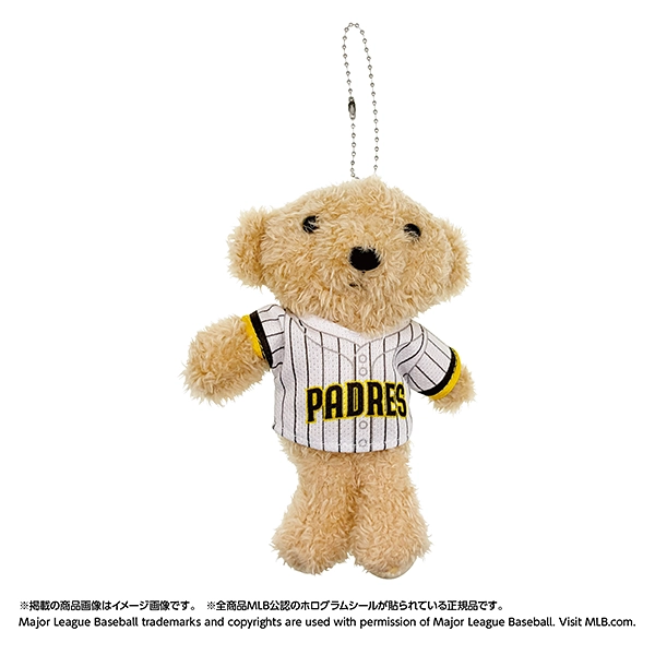 MLB 2026 サンディエゴ・パドレス ユニフォームベアキーチェーン
