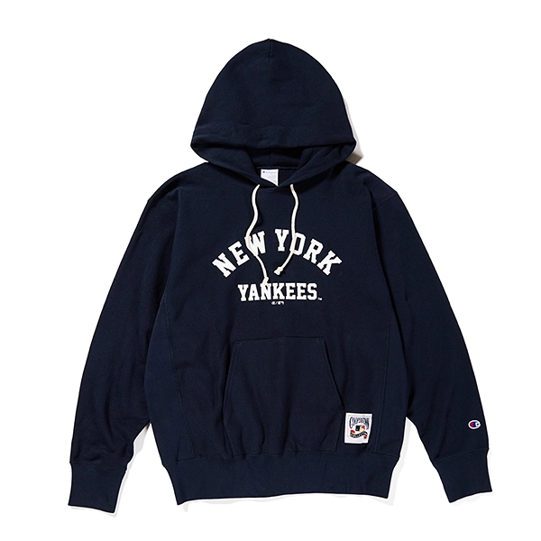Champion × MLB フーディー ヴィンテージ ニューヨーク・ヤンキース