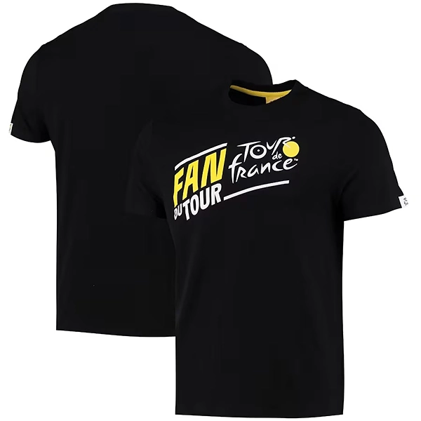ツール・ド・フランス オフィシャル ロゴＴシャツ ブラック（S/XLサイズ）