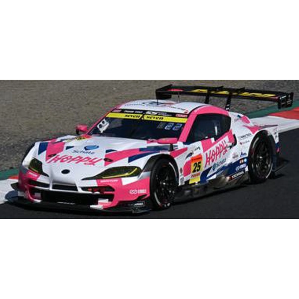 1/43スケール HOPPY Schatz GR Supra GT HOPPY team TSUCHIYA No.25 GT300 SUPER GT 2026 T. Matsui - R. Horachi