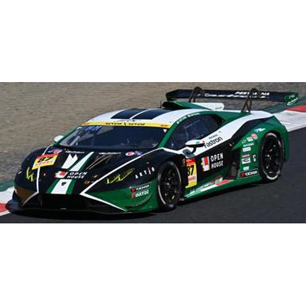 1/43スケール OPEN HOUSE Lamborghini GT3 JLOC No.87 GT300 SUPER GT 2026 Y. Motojima - K. Matsuura
