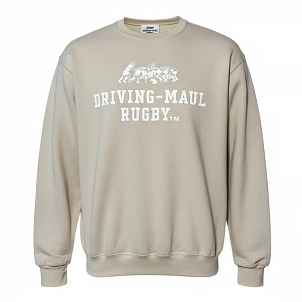 DRIVING-MAUL RUGBY(TM) RUGGED SWEATSHIRT 【Putty】